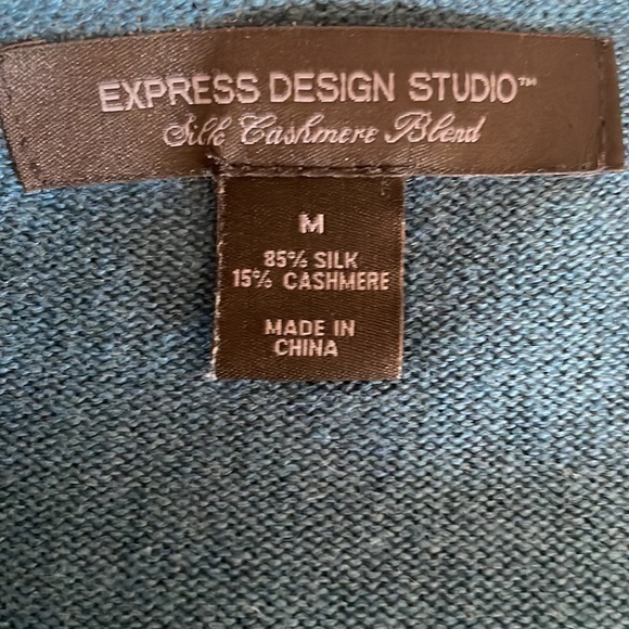 Express Deeign Studio Cashmere and Silk Sweater - Picture 5 of 5